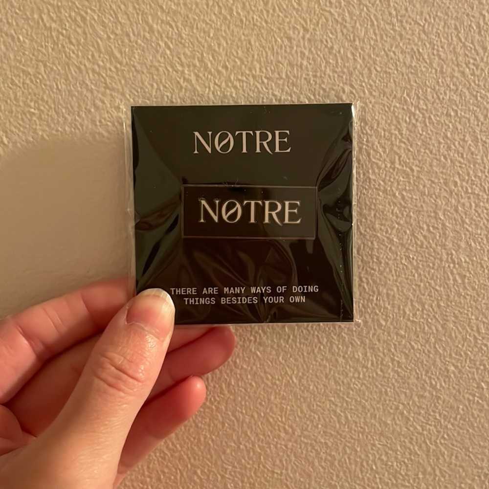 NOTRE Enamel Pin